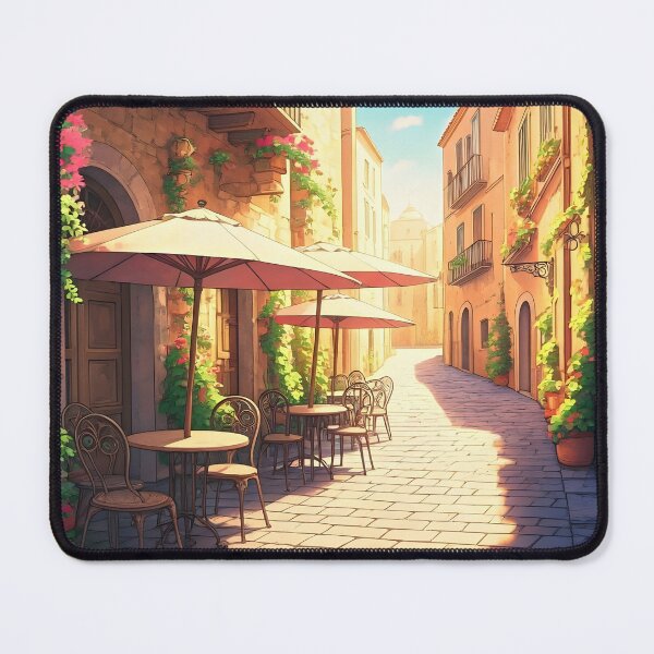 Item preview, Sicily, Italy: Quaint Outdoor Café Charm designed and sold by LSVart.