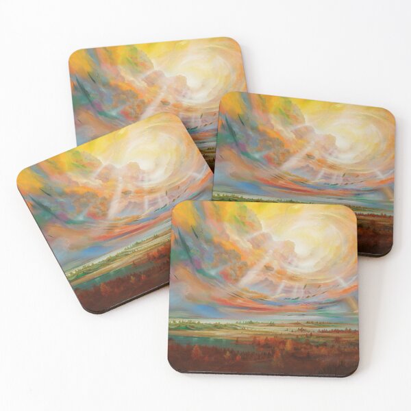 Item preview, Crown witnesses of light - dynamic play of clouds designed and sold by art paintings.