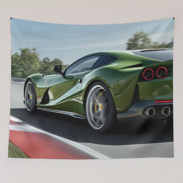 Item preview, Green Ferrari 812 Superfast – A Rare Fusion of Power & Style VI designed and sold by AutoPopStudio.
