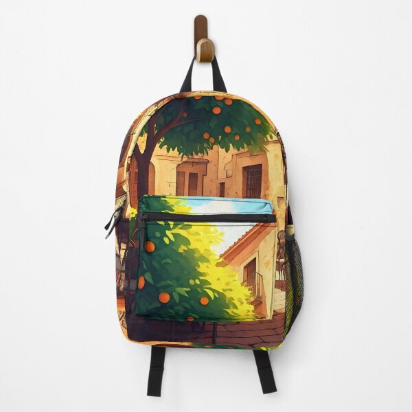 Item preview, Valencia, Spain: Rustic Charm Under Orange Trees designed and sold by LSVart.