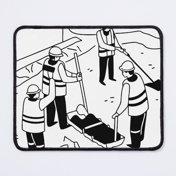 Item preview, Rescue Heroes at Work Emergency Services in Action designed and sold by ART ATTACK ZONE.