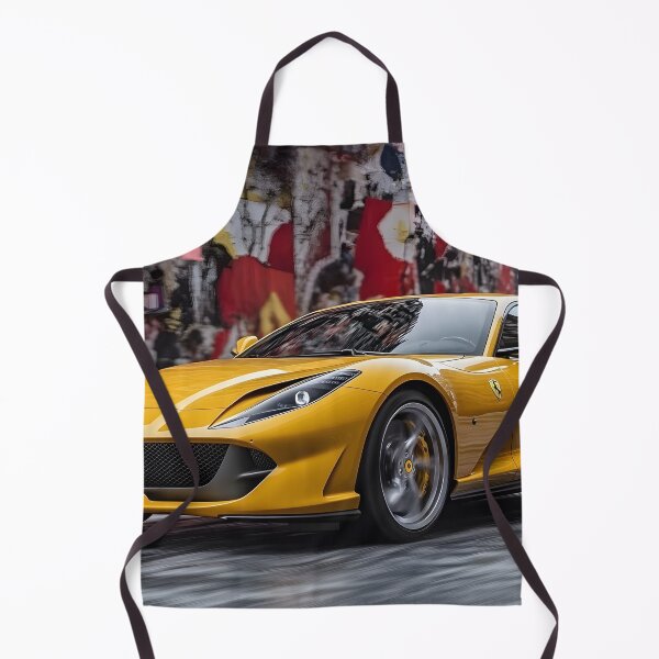 Item preview, Yellow Ferrari 812 Superfast – Bold, Powerful & Unmistakably Ferrari II designed and sold by AutoPopStudio.