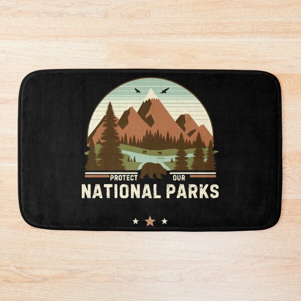 Item preview, Protect Our National Parks Retro Style designed and sold by DarekShop.