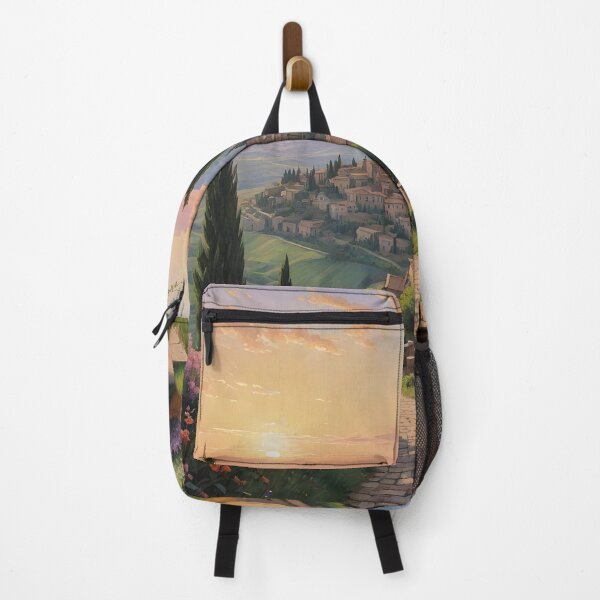 Item preview, Volterra, Italy: Evening Glow Over Tuscan Architecture designed and sold by LSVart.