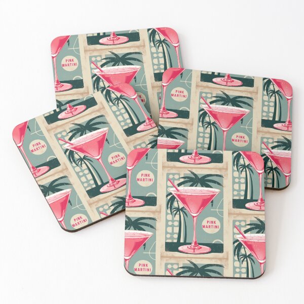 Item preview, Happy Birthday! Postcard Pink Martini 3 designed and sold by AlinaSCorner.