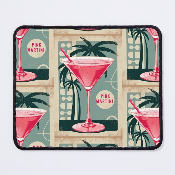Item preview, Happy Birthday! Postcard Pink Martini 3 designed and sold by AlinaSCorner.