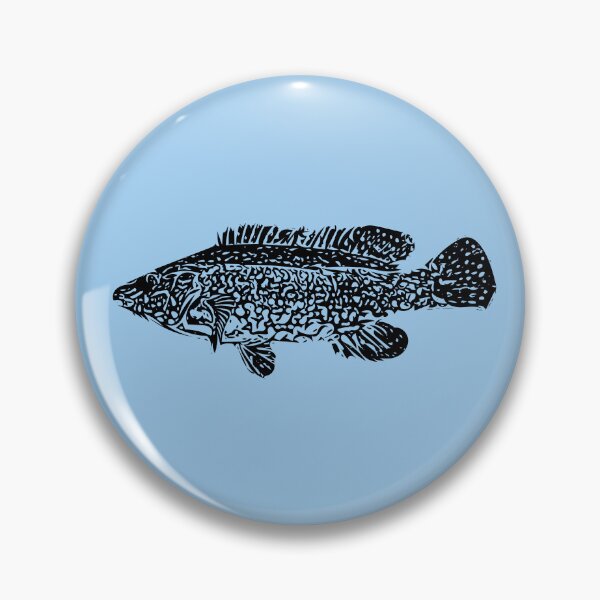 Item preview, Ballan Wrasse Black Design  designed and sold by designsasstultd.