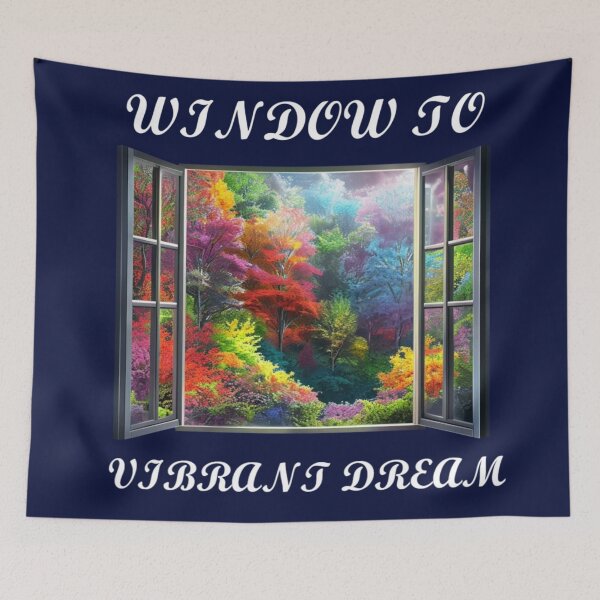 Item preview, Window to a Vibrant Dream designed and sold by Divine Lens Art.