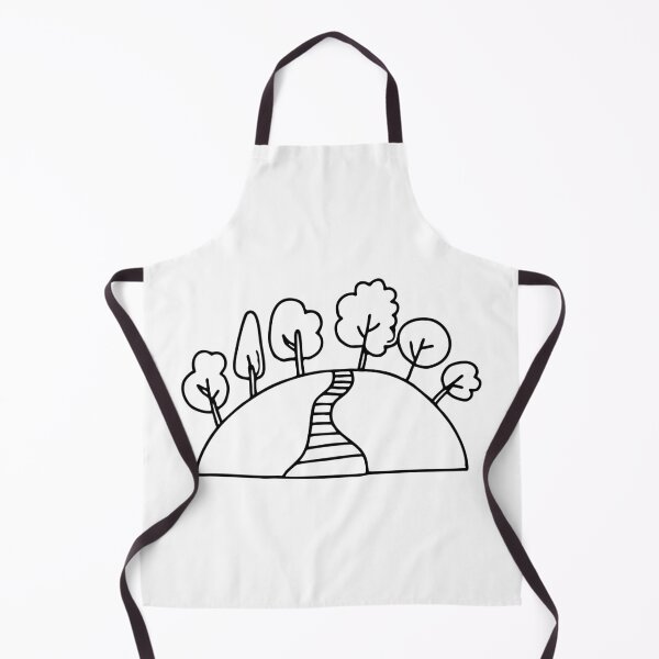Item preview, Hill with a winding path leading upward designed and sold by rasagamastore.