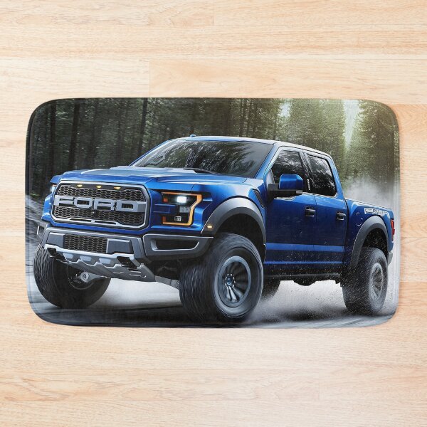 Item preview, Blue Ford Raptor F-150 – Power & Performance in Every Detail designed and sold by AutoPopStudio.