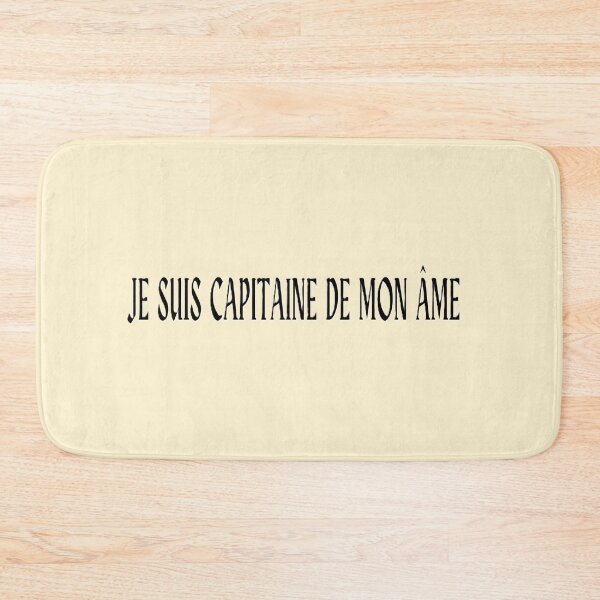 Item preview, Je suis capitaine de Mon Ame  designed and sold by Lyrics Sky.