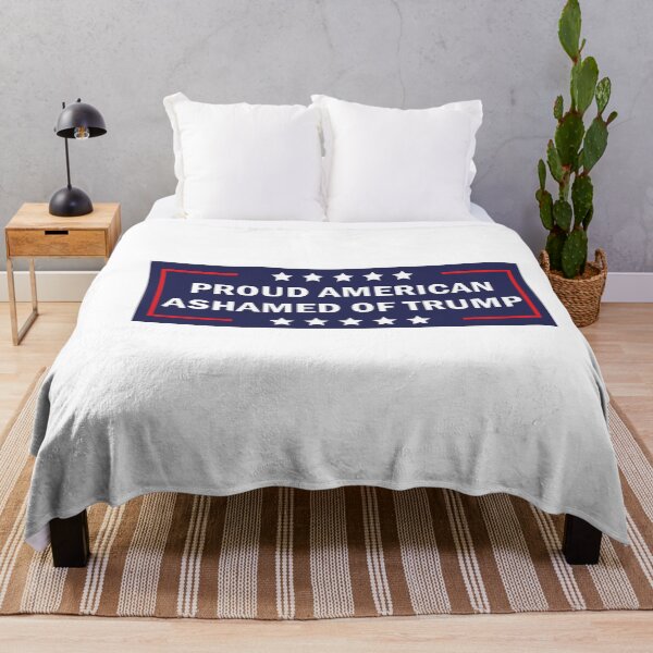 Item preview, Proud American Ashamed Of Trump designed and sold by anaotradnova.