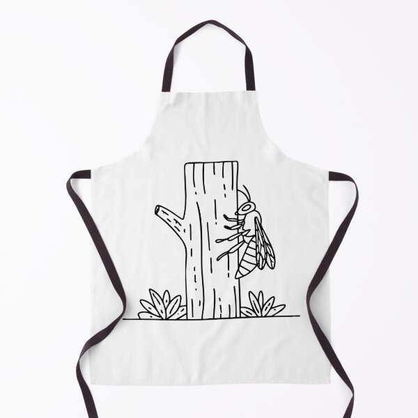 Item preview, Hornet crawling on the bark of a tree in the forest designed and sold by rasagamastore.