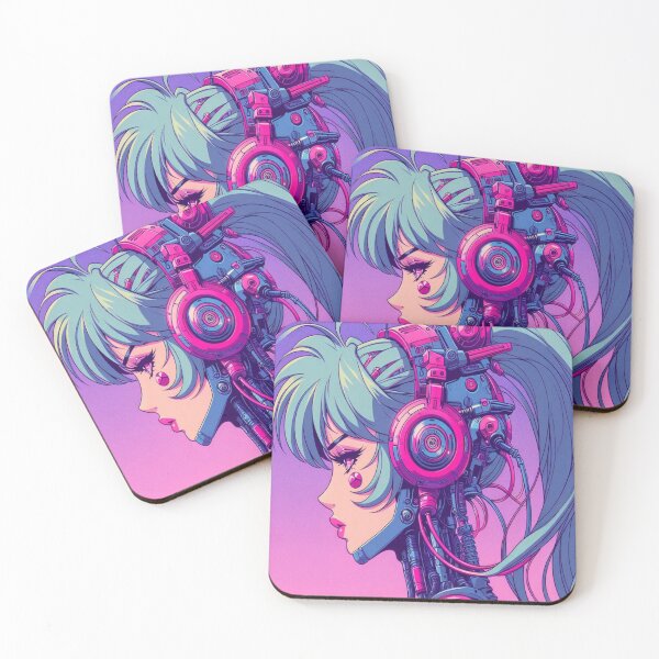 Item preview, Cyborg anime girl designed and sold by Creativnani.