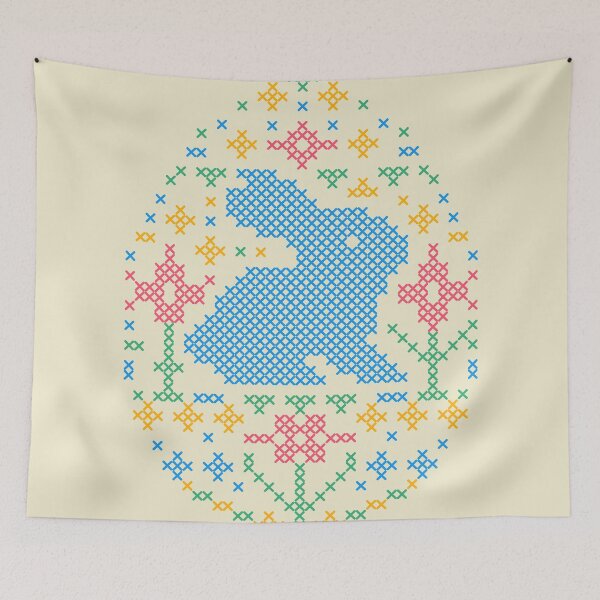 Item preview, Happy Easter with pixel Bunny ! designed and sold by NPFj.