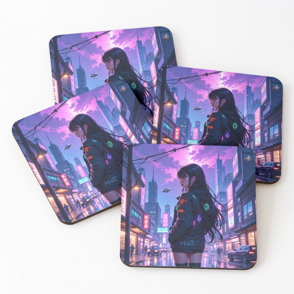 Item preview, Neon Solitude: Cyberpunk Dreamscape designed and sold by HELIX NŌVA.