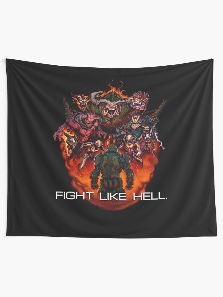 Discover FIGHT LIKE HELL | Tapestry