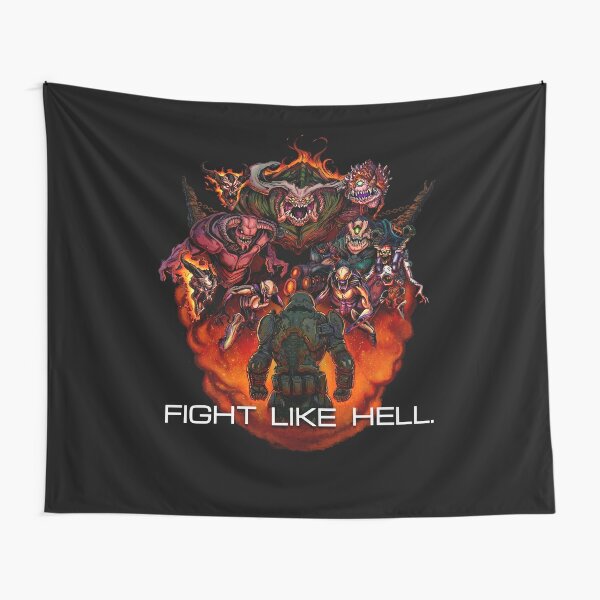Discover FIGHT LIKE HELL | Tapestry