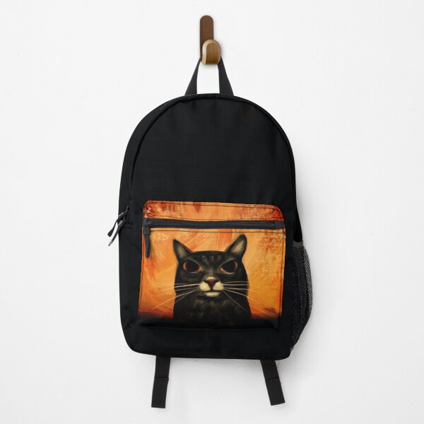 Item preview, Black cat in the fire designed and sold by Makitsu Neko.