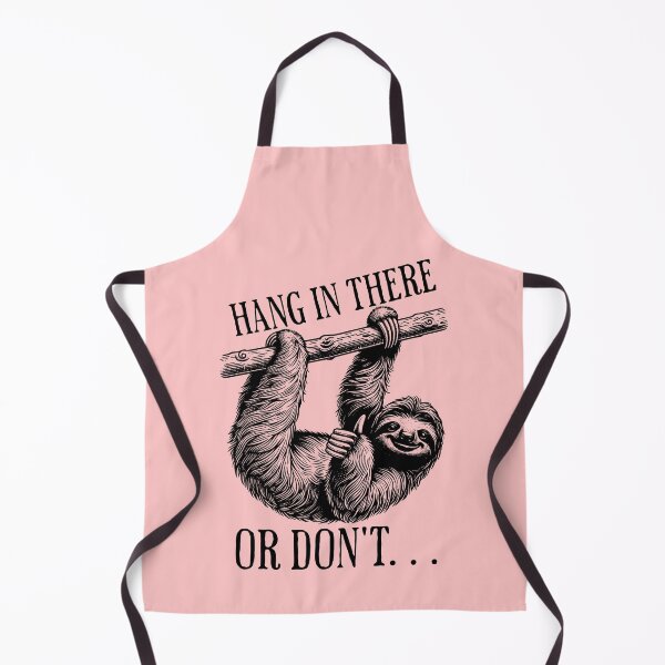Item preview, Hang in there - funny vintage sloth designed and sold by EvergreenWhimsy.