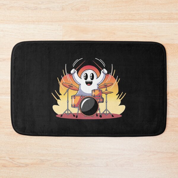Item preview, Modern Trendy  Ghost Drummer ,Ghost playing a Drum designed and sold by SOUFIANE1991.