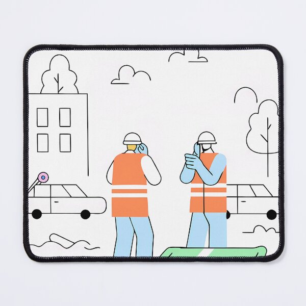 Item preview, World Heroes at Work Emergency Services in Action designed and sold by ART ATTACK ZONE.