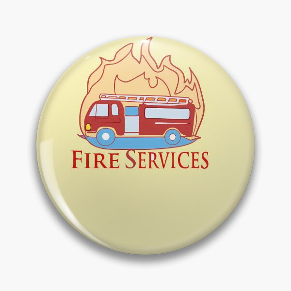 Item preview, Fire Services in Action Logo Design designed and sold by ART ATTACK ZONE.