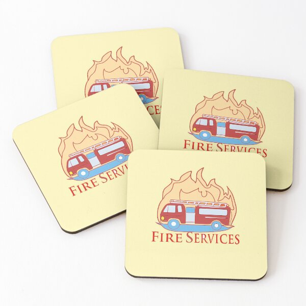 Item preview, Fire Services in Action Logo Design designed and sold by ART ATTACK ZONE.