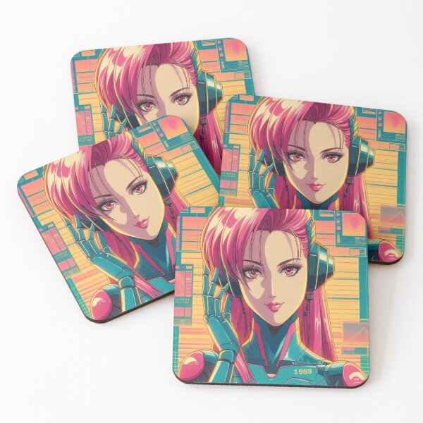 Item preview, Cyborg retro girl designed and sold by Creativnani.