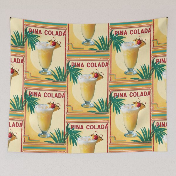 Item preview, Happy Birthday! Postcard Pina Colada 5 designed and sold by AlinaSCorner.