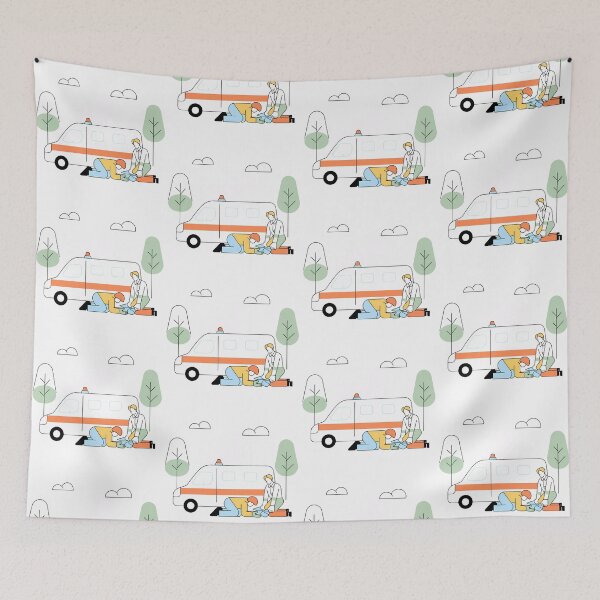 Item preview, City Heroes at Work Emergency Services in Action designed and sold by ART ATTACK ZONE.