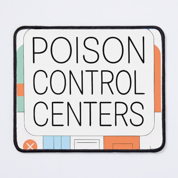 Item preview, Sign Poison Control Center Work Emergency Services Action designed and sold by ART ATTACK ZONE.