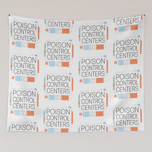 Item preview, Sign Poison Control Center Work Emergency Services Action designed and sold by ART ATTACK ZONE.