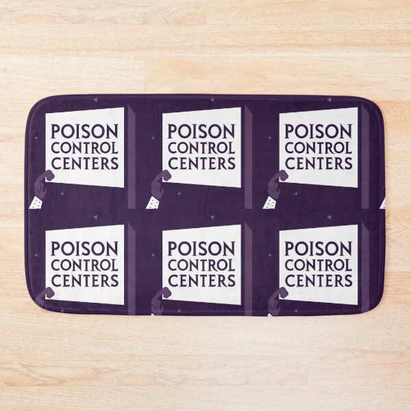 Item preview, Purple Poison Control Center Work Emergency Services Action designed and sold by ART ATTACK ZONE.