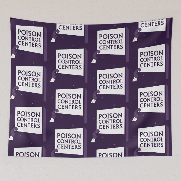 Item preview, Purple Poison Control Center Work Emergency Services Action designed and sold by ART ATTACK ZONE.
