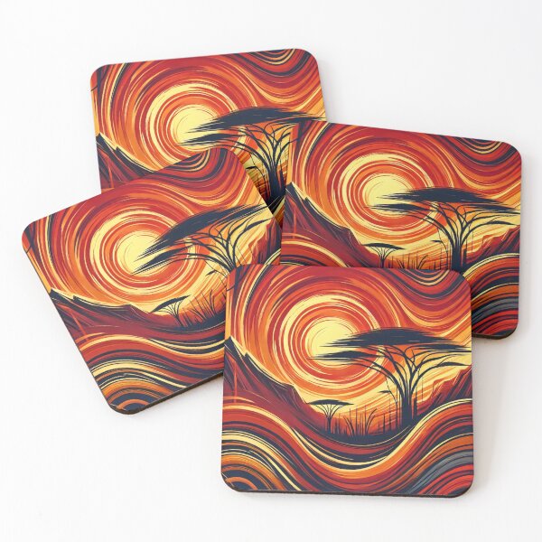 Item preview, Eternal Sundown Abstract African Splendor designed and sold by OandSDesigns23.