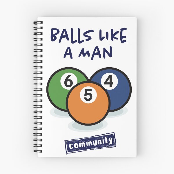 Item preview, Community Balls Like A Man designed and sold by ChunkByChunk.