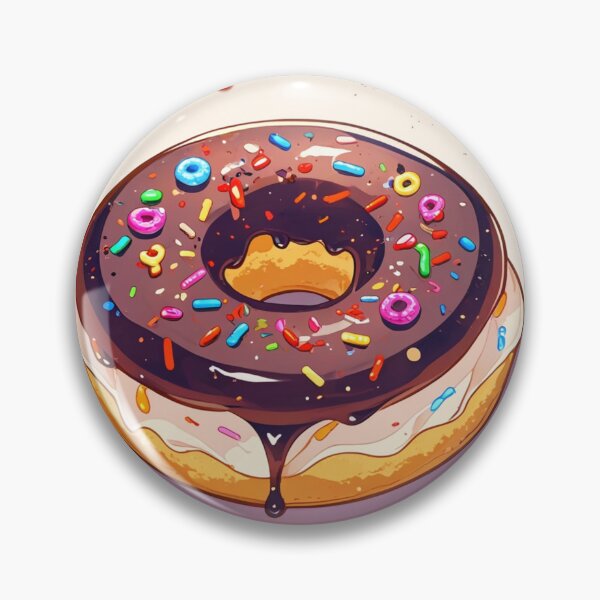 Item preview, Colorful Donut Sticker – Sweet, Fun & Aesthetic! ?✨ designed and sold by novmasao.