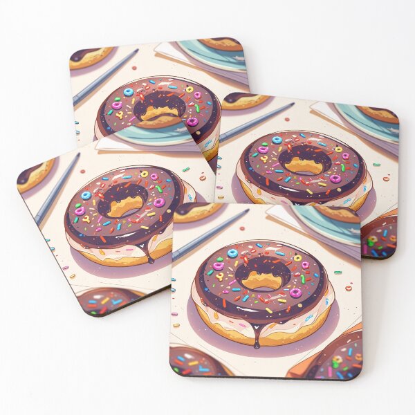 Item preview, Colorful Donut Sticker – Sweet, Fun & Aesthetic! ?✨ designed and sold by novmasao.