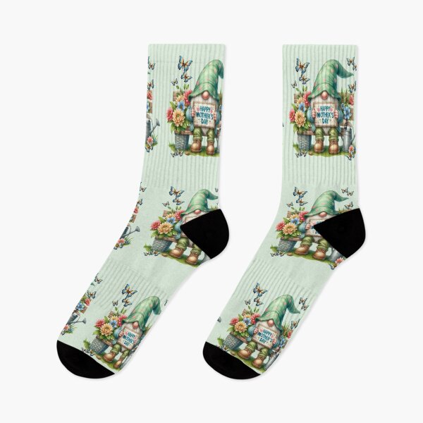 Item preview, Happy Mother`s Day, greetings from a garden gnome, fantasy design designed and sold by LoneAngel.