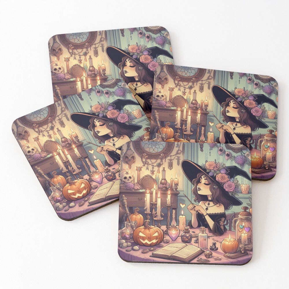 Item preview, Coasters (Set of 4) designed and sold by DarkWitch03.