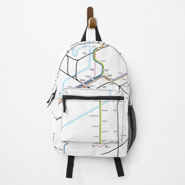 Item preview, Manchester Tram & Rail Map designed and sold by shirtsmith.