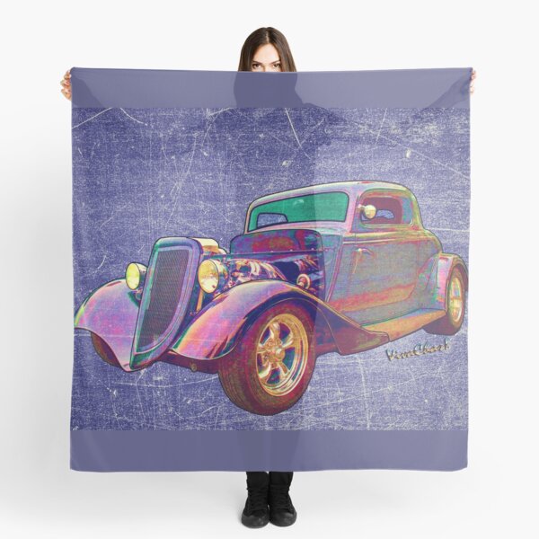 Hot Rod Art Scarves Redbubble