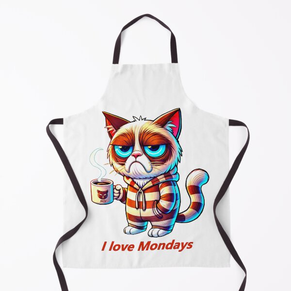 Item preview, Grumpy cat -I love Mondays designed and sold by OvidiumArt.