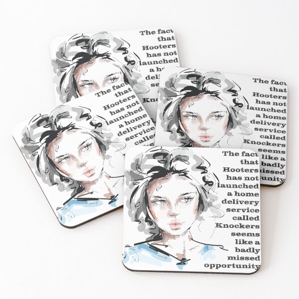 Item preview, Parisian Aesthetic bold quote knockers designed and sold by doracreations.