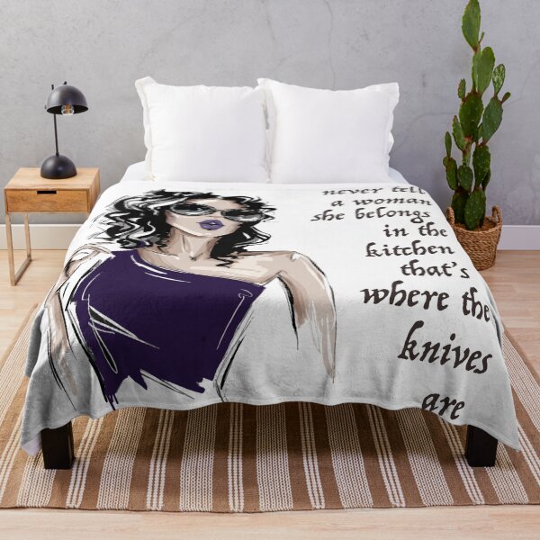 Item preview, Parisian Aesthetic bold quote kitchen knives designed and sold by doracreations.