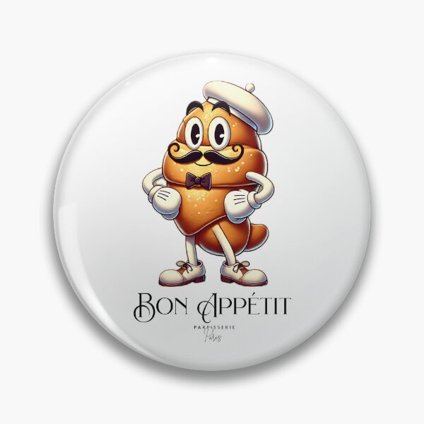 Item preview, Croissant Bon Appétit designed and sold by Dennis' Creative Corner.