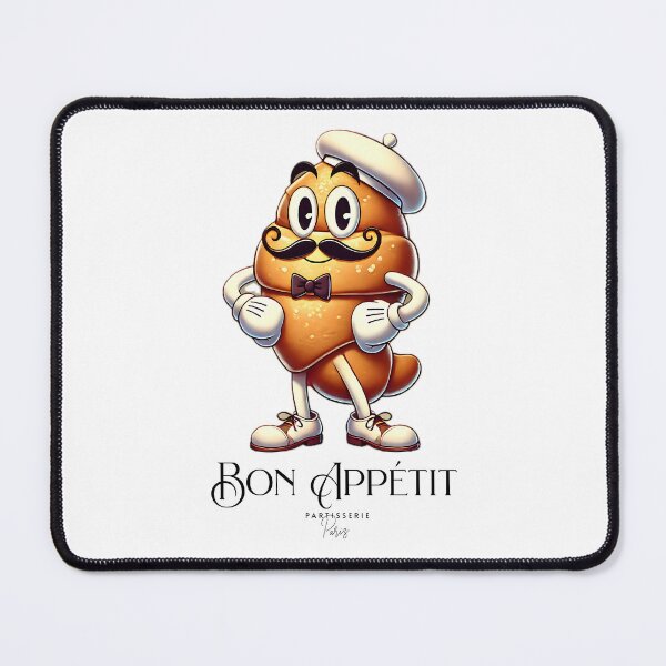 Item preview, Croissant Bon Appétit designed and sold by Dennis' Creative Corner.