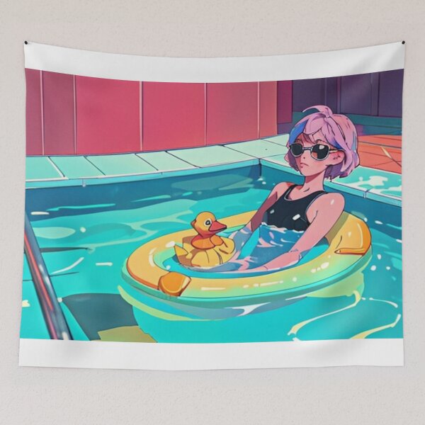 Item preview, Chilling in tub with my rubber duck designed and sold by Reignchaos80.