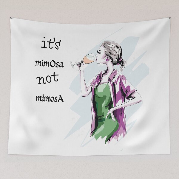 Item preview, Parisian Aesthetic bold quote its not mimosa designed and sold by doracreations.